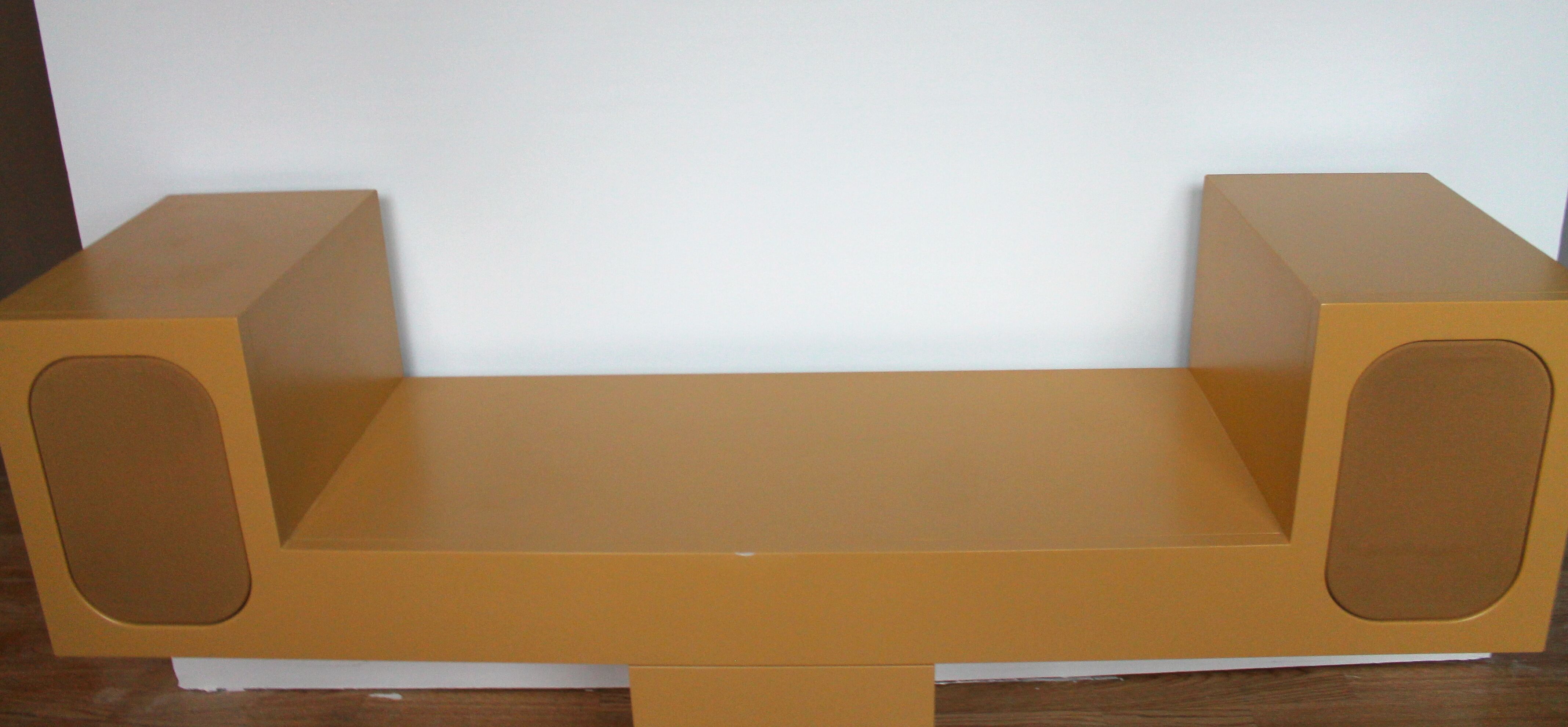 Former furniture hifi LEOLUX for Philips vintage 70's 80's