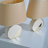 Pair of bedside lamps 1980