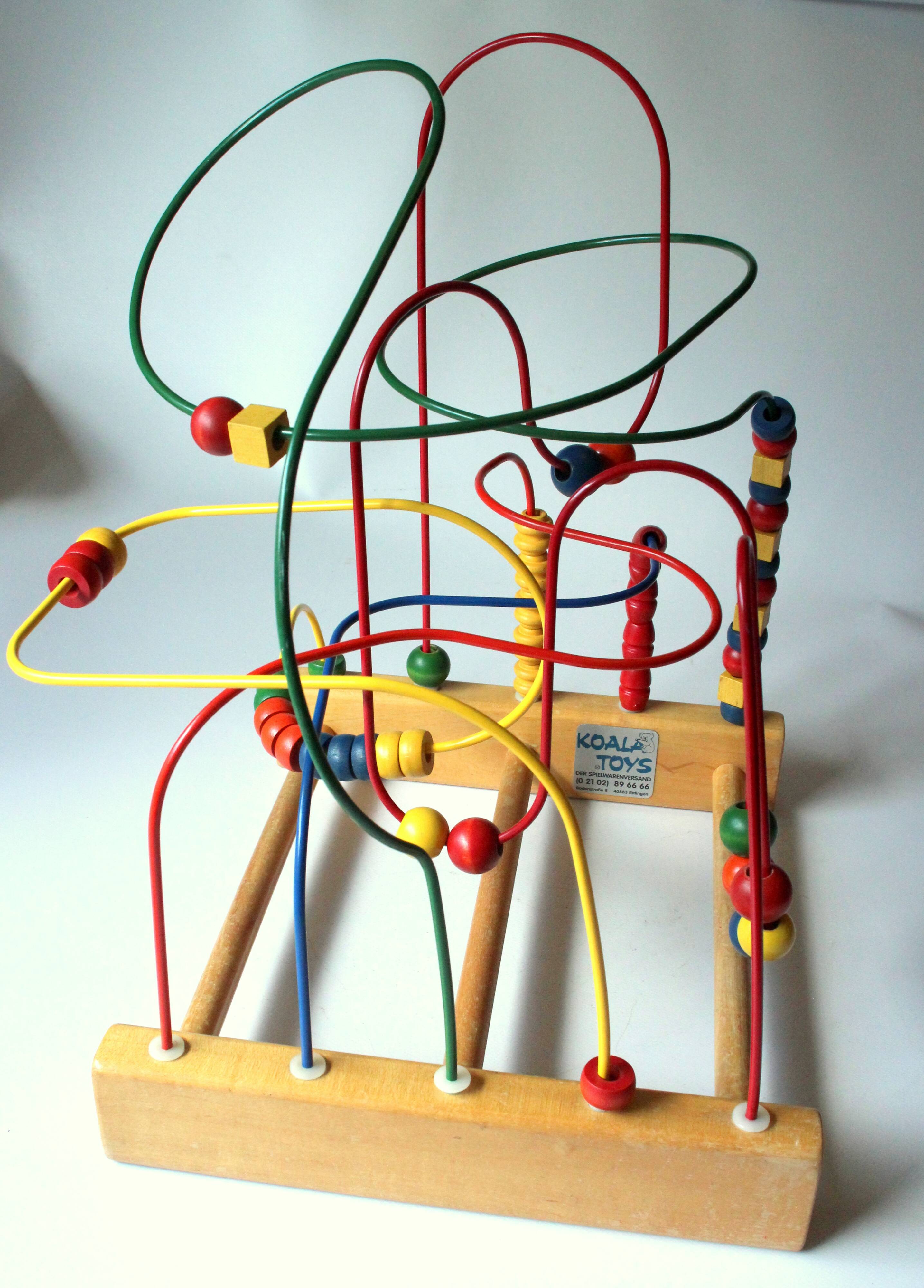 Labyrinth - large wood and metal toy for babies and toddlers