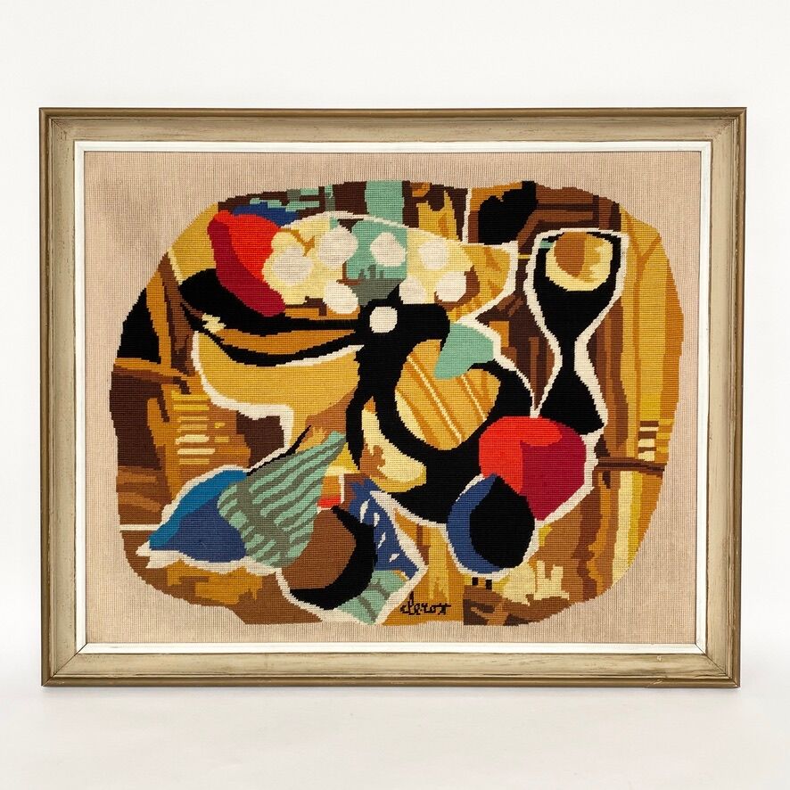 Vintage abstract tapestry