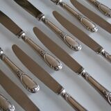 11 Frionnet François silver plated table knives 25 cm silver plated knives
