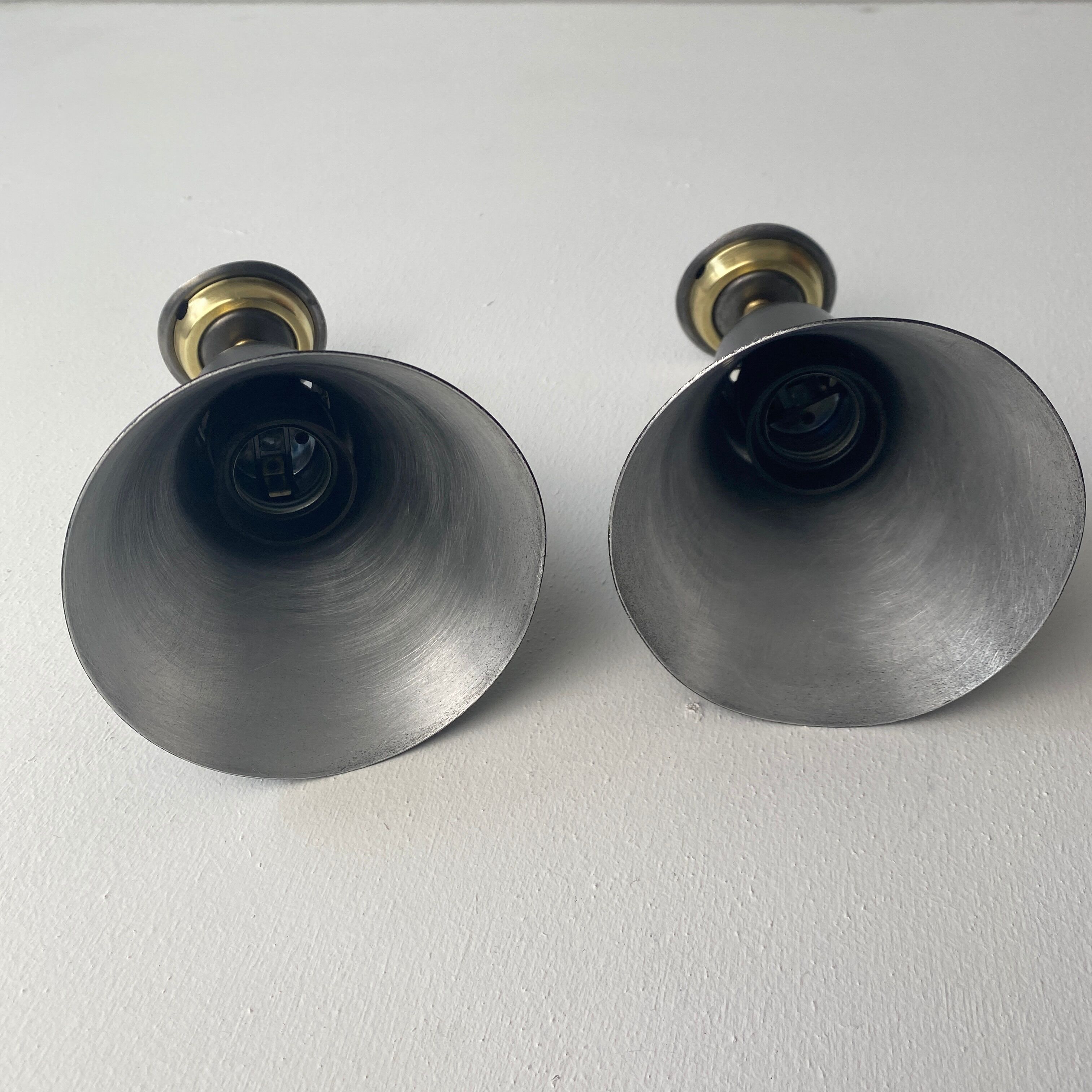 Pair of vintage old sconces 1950