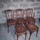 Lot de 5 chaises Japy frères