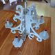 Lustre en bois style Gustavien
