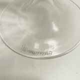 Transparent and Murano Glass Pitcher Vase by La Murrina with Gold Leaf, Ita