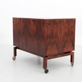 Scandinavian rosewood roller bar from Rio