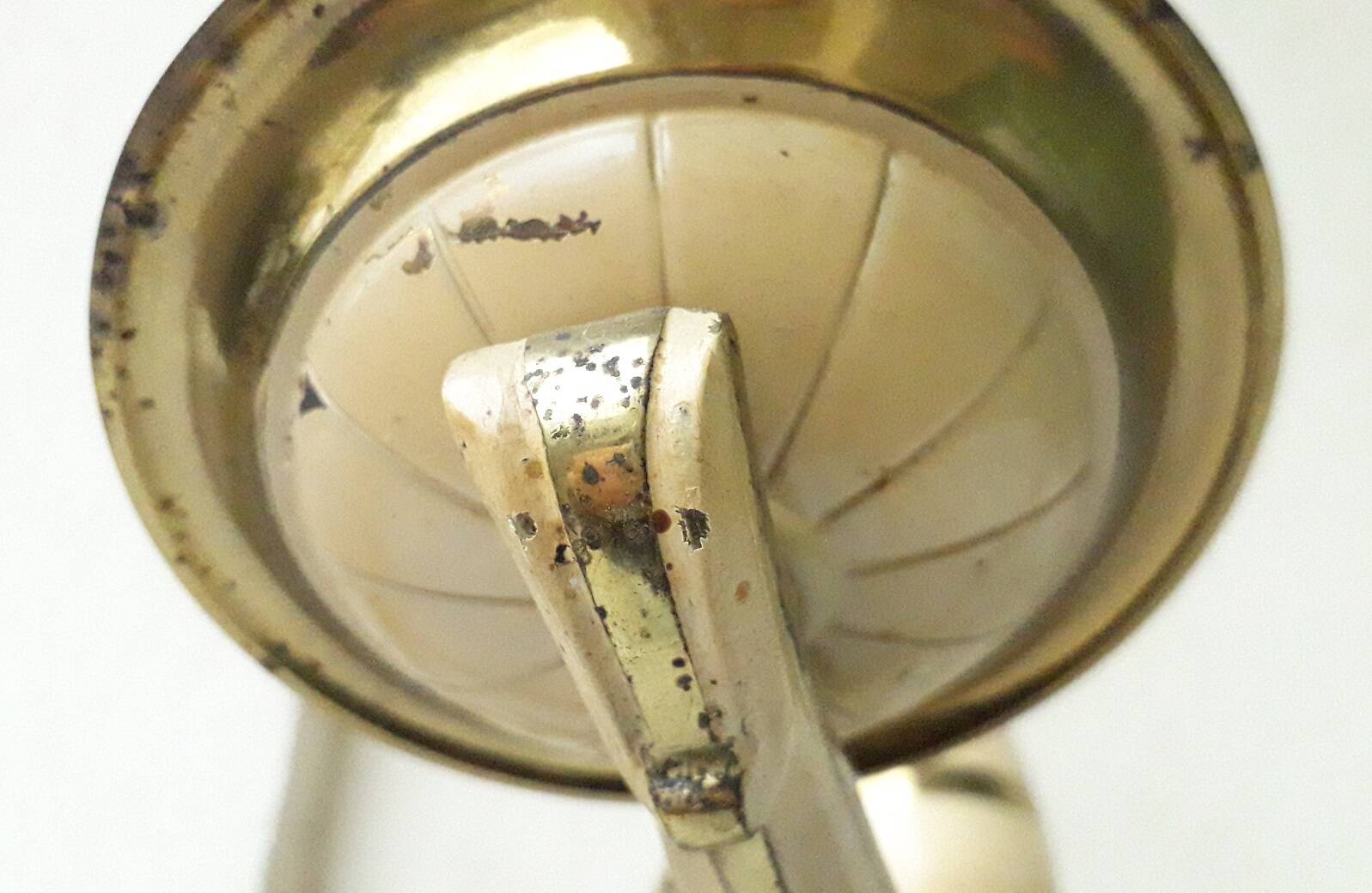 Bronze chandelier with 6 light arms