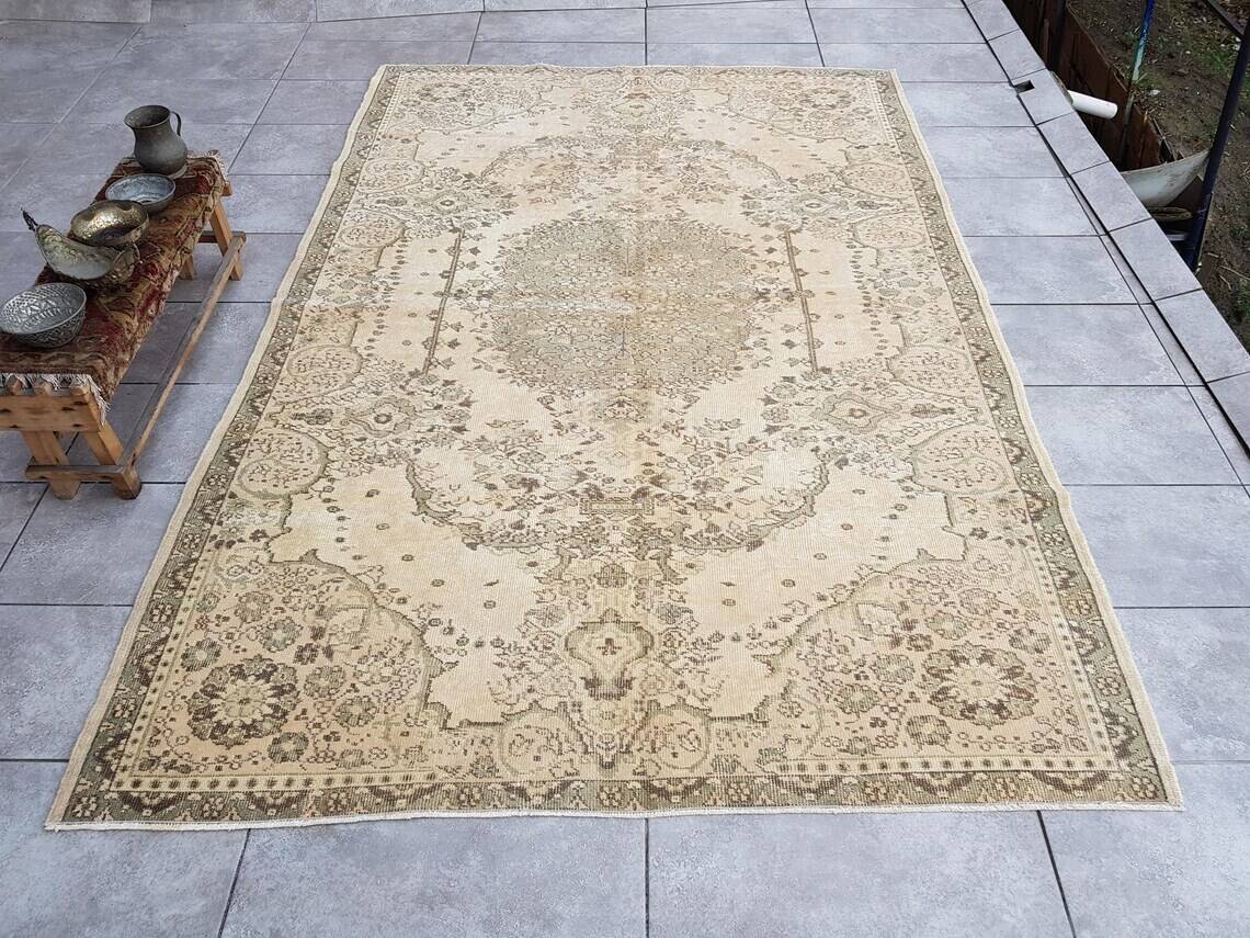 Oushak Anatolian Turkish Rug sku1031