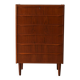 Scandinavian teak chest of drawers with 6 drawers from the 1950s/60s