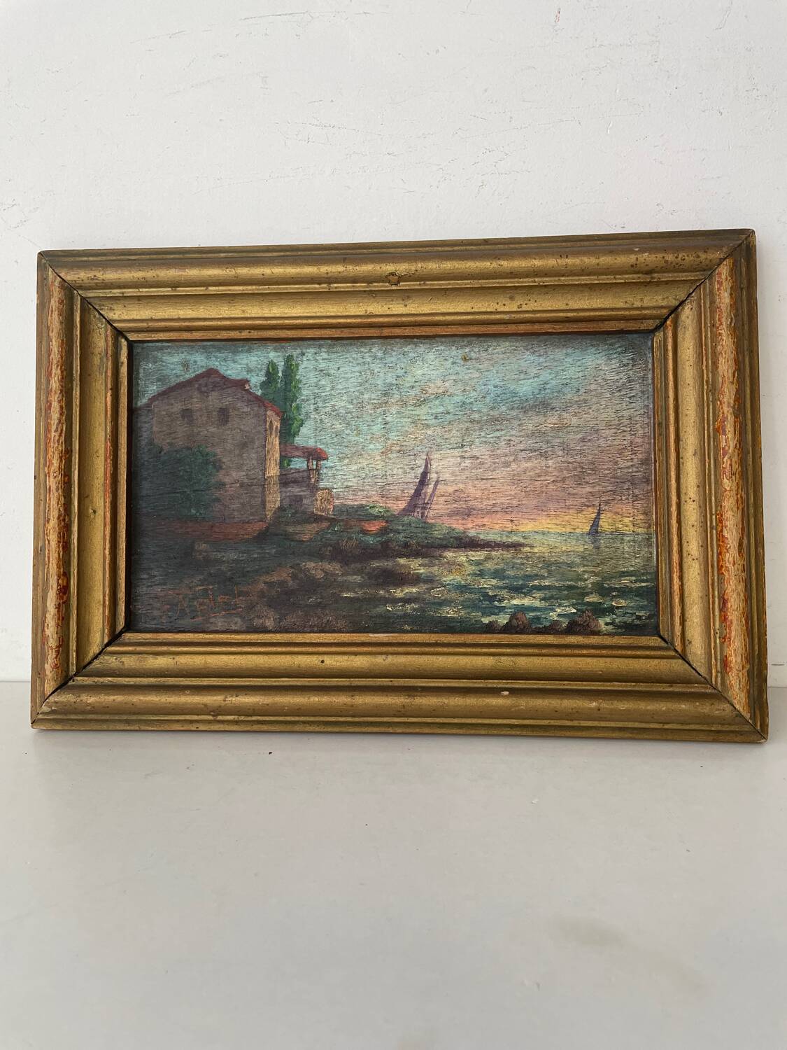 "Seaside painting"