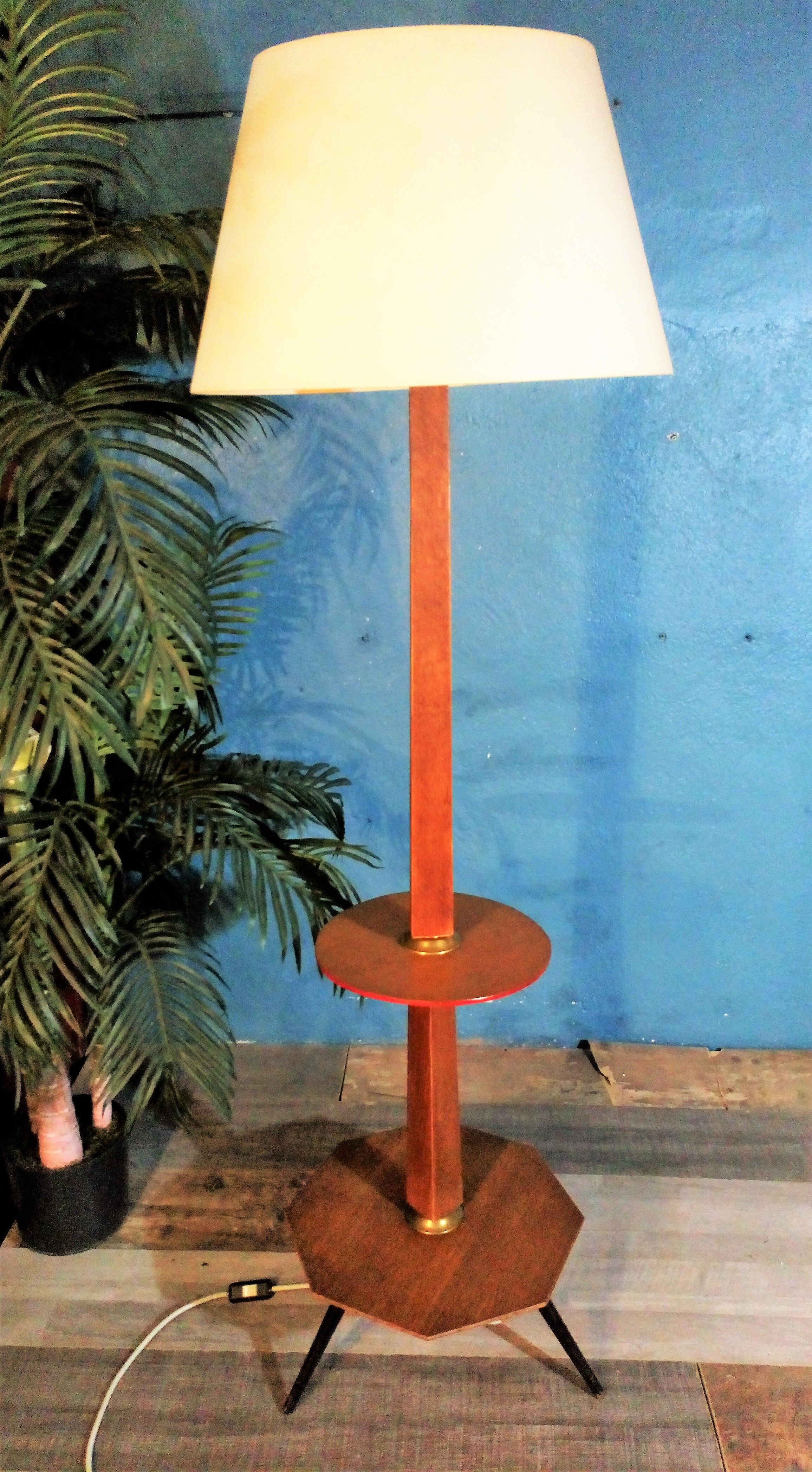 1950s "Tray" Floor Lamp