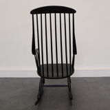 Rocking chair by L. Larsson, Nesto, Sweden, 1960s
