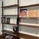 Rosewood Wall or Floor/Ceiling Bookcase