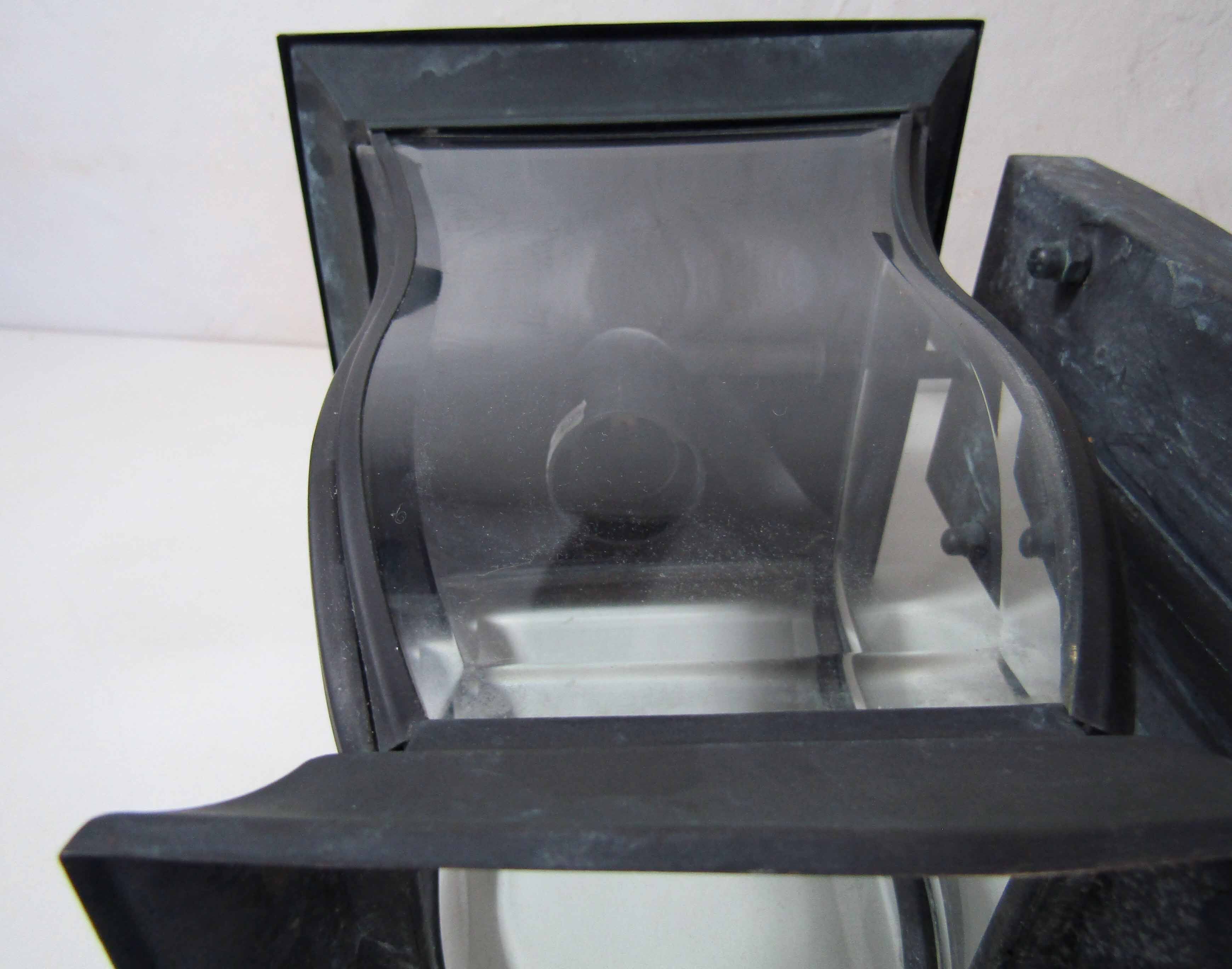 Electric lantern lamp zinc