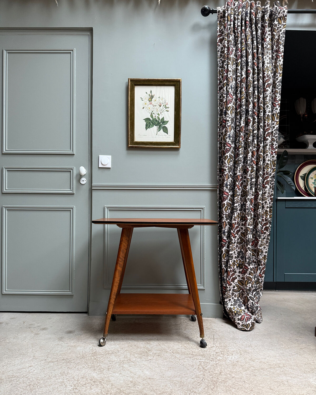 Vintage Scandinavian teak sideboard