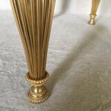Brass tabouret of the 70s