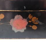 Painted and lase wooden box
