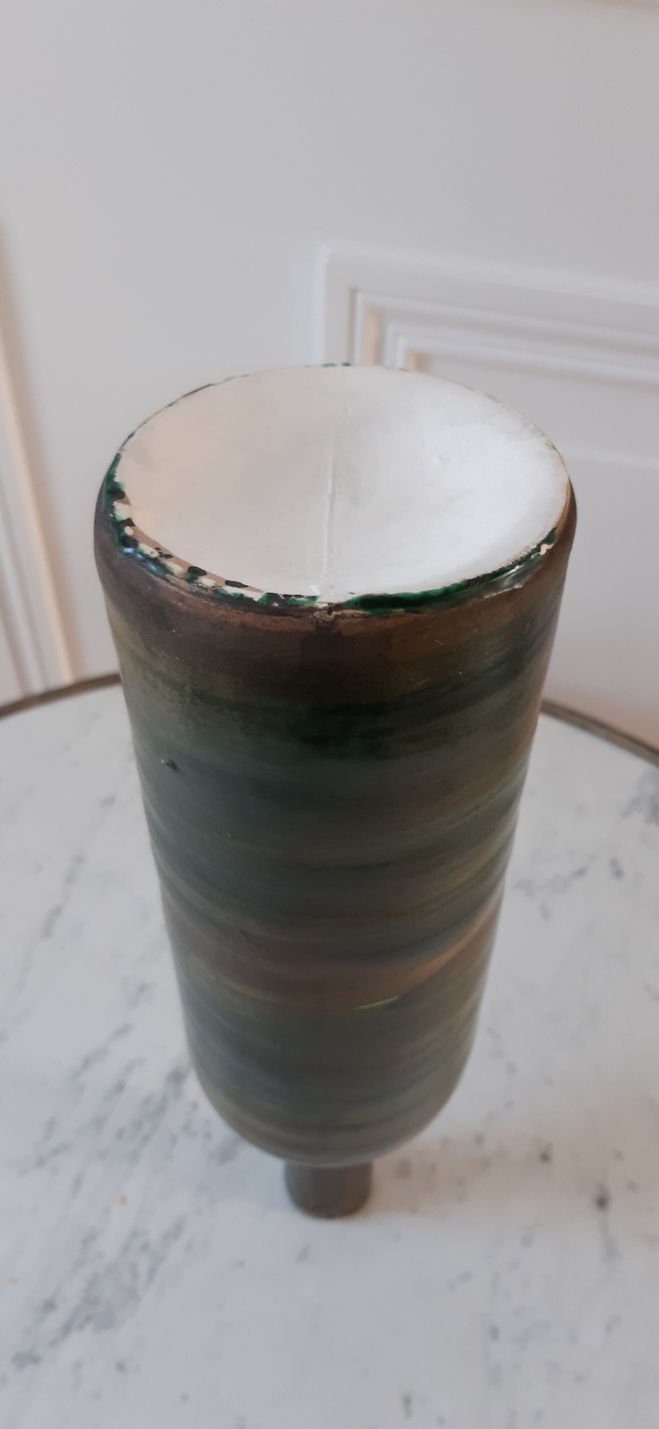 Bottle in sandstone 70s