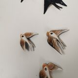 Batch of ceramic swallows