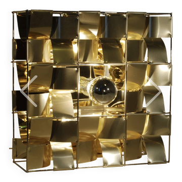 Atlas Max Sauze Lamp – Signed golden collector's piece