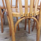 Série de 4 chaises bistrot Luterma