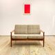 Mid century teak two-seater sofa by Arne Vodder for France and Son, Denmark, 1950s