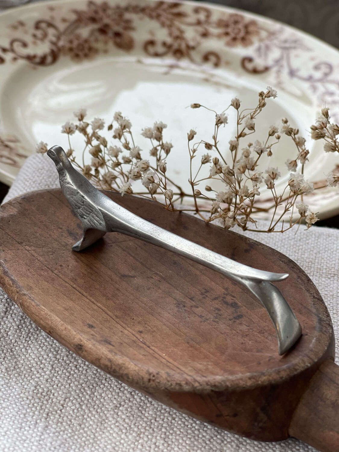 6 antique knife doors