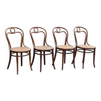 Set 4 chaises bistrot Thonet n°31