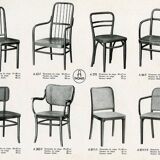 Art Deco office chair A64F by Adolf Gustav Schneck for Thonet Mundus