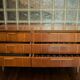 Walnut enfilade, dating from the 1960s
