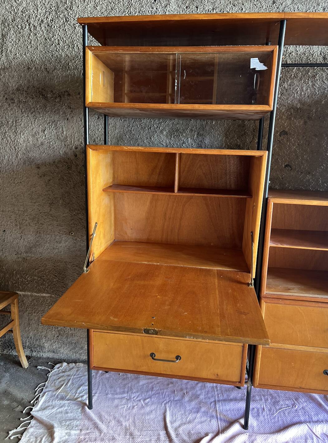 Scandinavian Modular Library Shelf (70s)