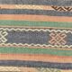 6x11 Wool Vintage Kilim Rug, Ethnic Patterned Rug, 177x332Cm