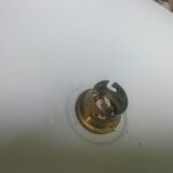 2 enamelled sheet metal suspensions