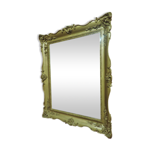 miroir ancien doré début