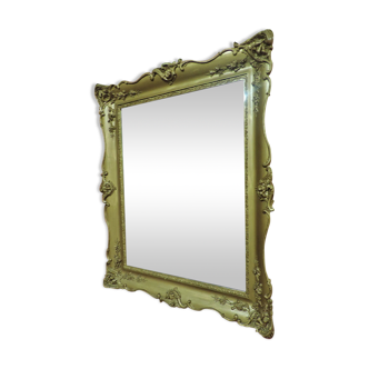 Miroir ancien doré début XXeme