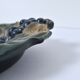 Danish Hand-crafted Art Nouveau Grape Decorated Platter by P. Ipsens Enke