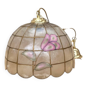 Mother-of-pearl pendant "Belle"