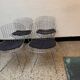 Chrome-plated side chairs by Harry Bertoia for Knoll, 1970s, set of 4