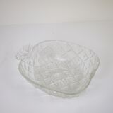 Pineapple salad in glass