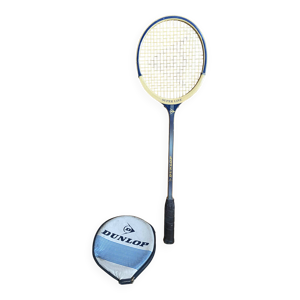 Raquette badminton ancienne - housse
