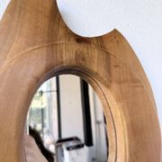 Organic walnut mirror 1960