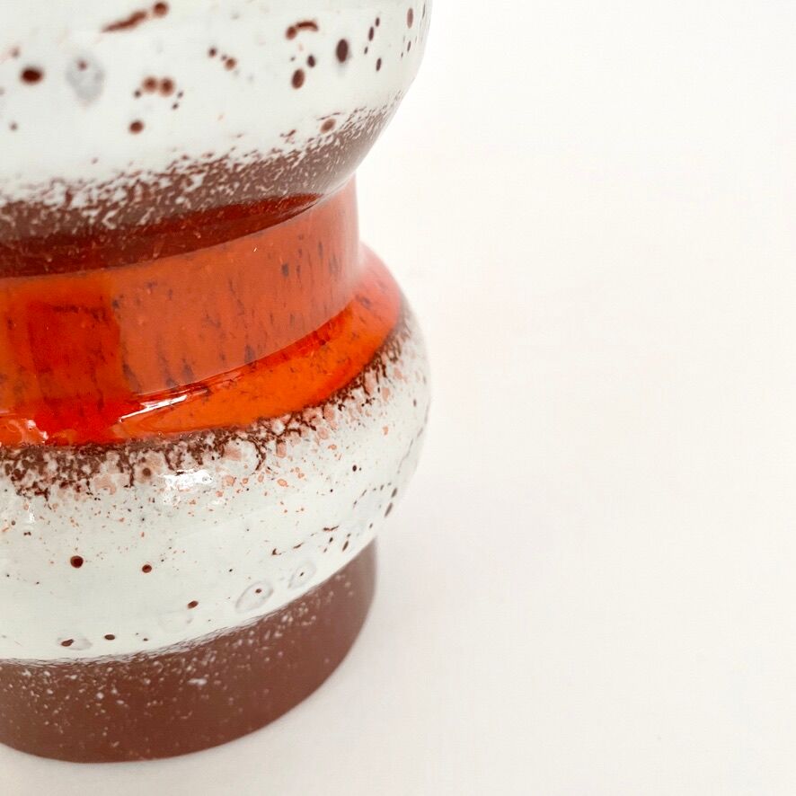 Vintage ceramic vase 70s