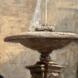 Tableau "Filles à la fontaine".