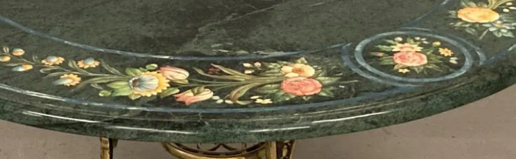 Great Italian table Scagliola