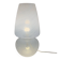 Large mushroom table lamp in Murano glass, Fabbian design, Space Age 1970s.