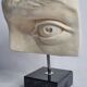 Eye of Michelangelo's "David", vintage cast after Brucciani, on base, 27 cm