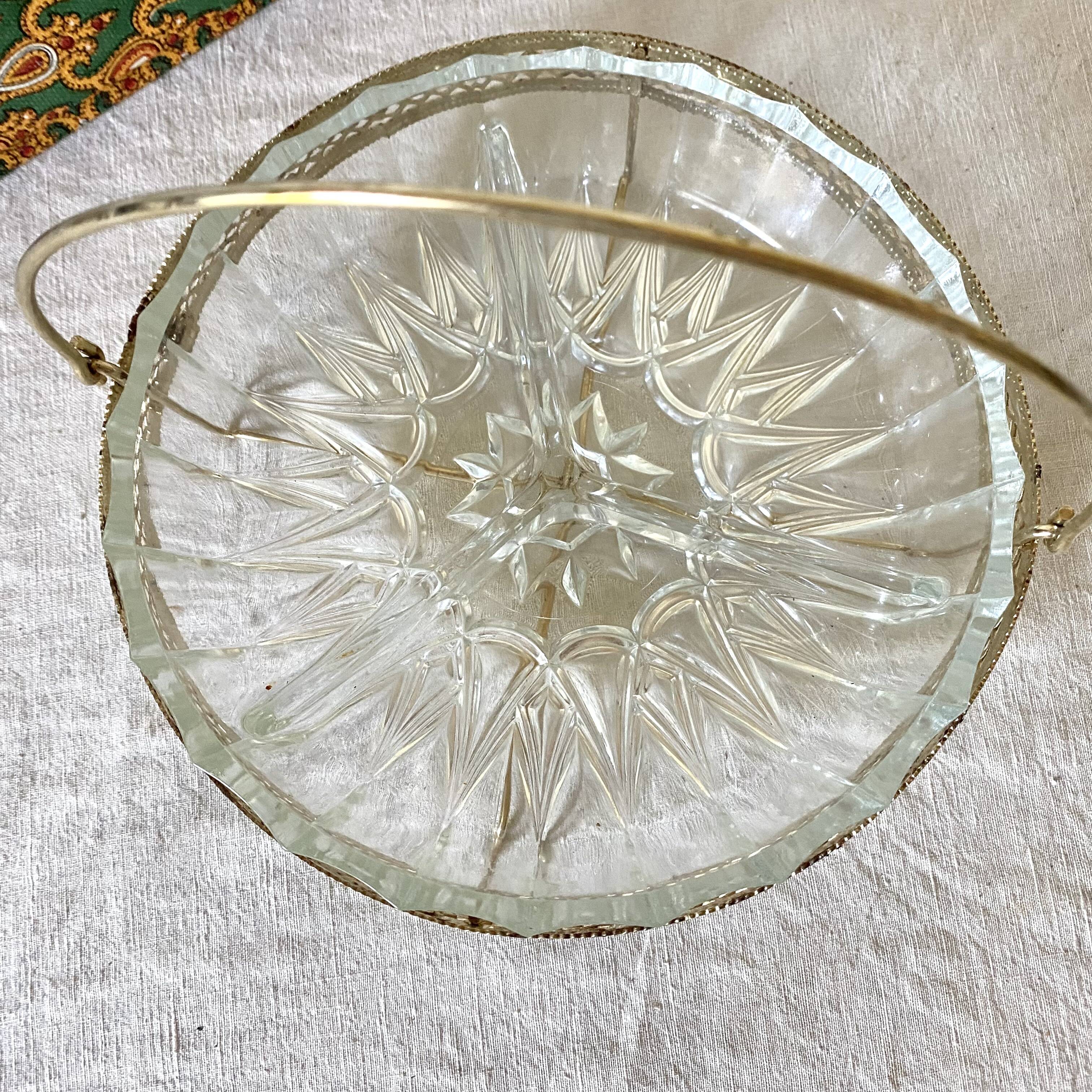 70s aperitif serving dish