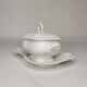 19th century Limoges Pouyat porcelain gravy boat