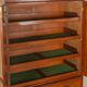 1840s Linen Press laundry cabinet, vintage