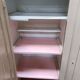 Parisian wardrobe 50s, two doors, 3 drawers, 6 shelves